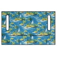 thumbnail image 2 of XYZCANDO Tropical Palm Tree Golf Cart Seat Cover with 4 Front Pockets - Universal Non-Slip Washable Terry Cloth Protector for 2-Seat Golf Carts, 2 of 8