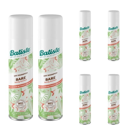 Batiste Dry Shampoo, Bare Fragrance, 10.10 fl. oz. (Pack of 6)