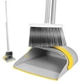 thumbnail image 4 of Eyliden Broom and Dustpan Set, Upright Stand Dustpan with Comb for Remove Dust, Extendable to 52”, Grey, 4 of 10