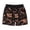 Black, variant on REDARER Kids' Ocean Animal Print Shorts, Elastic Drawstring Waist Casual Sport Beach Shorts for Toddler Girls & Boys,3-4 Years