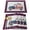 Type B, variant on Independence Day Placemats - Set of 4, 4th of July Patriotic Table Mats for Home Decorations, American USA Flag Place mats for Memorial Day Home Kitchen Dinner