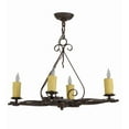 thumbnail image 5 of Meyda Tiffany 151378 Elianna 4 Light 28" Wide Taper Candle Style Chandelier, 5 of 6