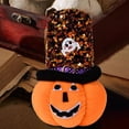 thumbnail image 4 of Muñeco de calabaza de Halloween creativo, juguete de peluche de peluche, cumpleaños, adornos de otoño coleccionables para el festival de acción de Redondo 12cmx19cm Baoblaze Muñeca de calabaza de Halloween, 4 of 8
