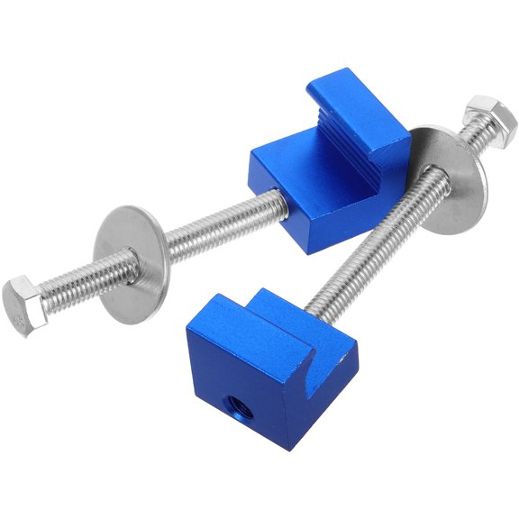 Zehuanyu 2pcs Pickup Truck Toolbox Securing Bracket Aluminum Alloy J Hook Truck Tool Box Mounting Tools J Hooks Crossover Tool for Truck