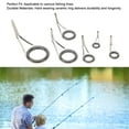 thumbnail image 4 of Rod Guide Rings, Stainless Steel Ceramic Rod Top Tip Light Weight 6PCS  for DIY Rod, 4 of 7