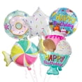 thumbnail image 4 of simhoa Ice Cream Balloons Donut Balloons Ice Cream Theme Versatile Candy Balloons Happy, 4 of 8