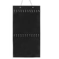 thumbnail image 2 of Soporte para diadema, collar, puerta de fieltro para niña, organizador de joyas para colgar en la pared, lazo para el pelo, negro, 2 of 5