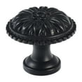 thumbnail image 1 of simhoa Drawer Handle Knob Easy Installation Round for Sliding Door Cabinets Balcony Black, 1 of 8