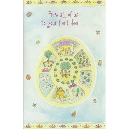 - Freedom Greetings Circle of Homes: From All of Us Easter Card