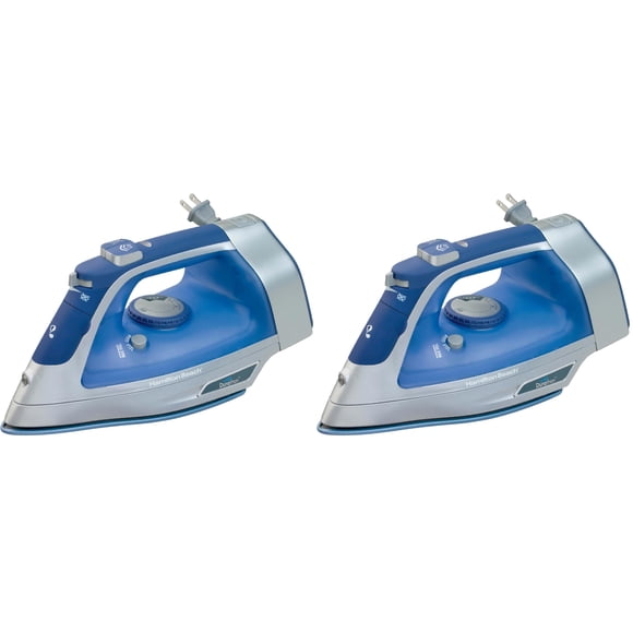 Plancha de vapor y vaporizador vertical Hamilton Beach Durathon Blue