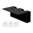 thumbnail image 1 of Soporte para cepillo de dientes eléctrico multifuncional de pared acrílico Negro, 1 of 9