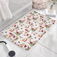 thumbnail image 3 of Multicolor Christmas Pattern Flannel Non Slip Door Rugs,Washable Door Mats Indoor,Decorative Door Mats,Dirt-Resistant and Absorbent Doormat for Entrance,Bedroom,Kitchen,Bathroom,23.5x16in(60x40cm), 3 of 5