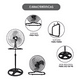 thumbnail image 3 of Ventilador 3 En 1 VBG Metalico 2pzas, 3 of 5