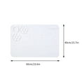 thumbnail image 2 of Ausyst Office Supplies 2023 Large Silicone Craft Mat, Silicone Painting Mat & Paint Holder, Non-Stick Silicone Artist Mat For Painting Craft Watercolour & Jewellery DIY on Clearance, 2 of 2