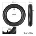 thumbnail image 2 of 10X2.5 Inner Tube 90 Degree Valve for Zero 10X/VSETT Electric Scooter 10 Inch Curved 90 Degree Inner Tube Edition, 2 of 5