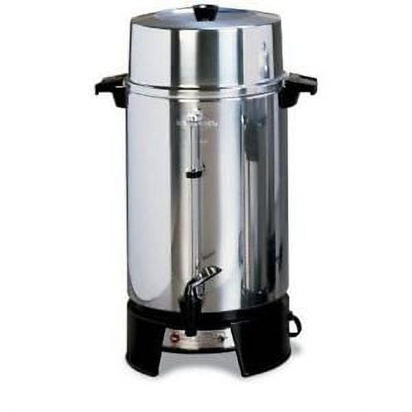 West Bend 100 Cup Silver Coffee Maker Urn