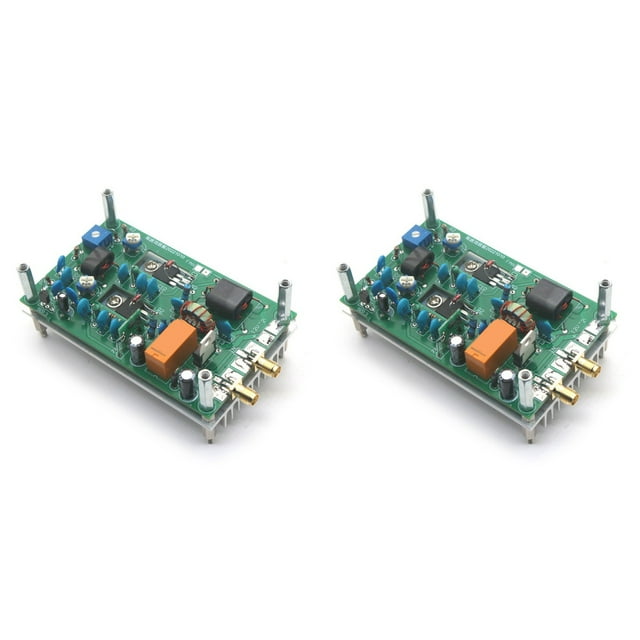 2X Placa Amplificadora de Corta de 30W 3-28MHz CW SSB Amplificador de Potencia Lineal HF Radio HAM Estación de Corta 7M 13.56M RFID