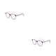 thumbnail image 1 of Jumpingount Montura para gafas de lectura, montura para gafas, gafas ópticas antideslizantes, montura redonda, gafas para miopía antiluz Type1 NO1, 1 of 6