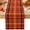 CrimsonRed,NavyBlue,WarmGold,Scarlet, variant on Orange Checkered Cotton Linen Table Runner for Dining Kitchen, Country Farmhouse Buffalo Plaid Wedding Outdoor Party Tablerunners Decoration, Dresser Scarf Coffee Tablecloth Runners 13x48 Inches