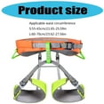 thumbnail image 6 of Ergonomic Child Safety Belt Half Body Climbing Harness Adjustable Light weight Waist Safety Harness Mountain Tool, 6 of 10