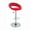 Cherry Red, variant on Modern Home Rho "Leather" Contemporary Adjustable Height Counter/Bar Stool (Toffee)