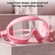 thumbnail image 3 of Gafas natación Anti-Fog ajustable Vista ancha HD (adultos) rosa, 3 of 9