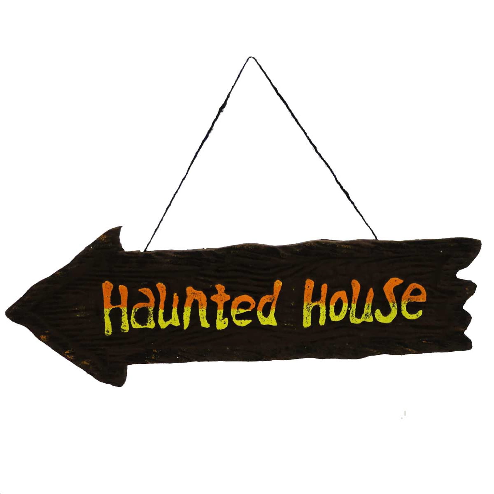 Halloween HALLOWEEN WALL HANGING SIGN Styrofoam 9712372 HOUSE