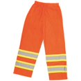 thumbnail image 1 of Hi-Viz Mesh Work Pants, Orange - Large, 1 of 1