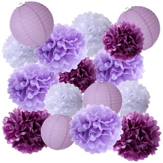 3-pack 9 Inch Hanging Honeycomb Tissue Paper Bell Decoration, Teal Green, By Devra Party...