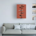 thumbnail image 2 of Canvas Wall Art - Pictufy Studio Iii 'Eucalyptus Rust 03' Wall Art for Living Room, Bedroom, or Office D?cor by Trademark Fine Art - 16 x 24 Inches, 2 of 4
