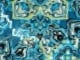 Deep Teal Tile Paisley