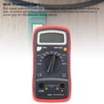 thumbnail image 4 of Digital Multimeter DC AC Voltmeter LCD Backlit Display 200mV to 600V Electrical Voltage Meter Tester, 4 of 7