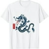 HOMICOZI Happy Lunar New Year 2024 Cute Chinese Dragon Decorations T-Shirt