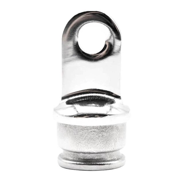 Tapa del extremo del ojo del tubo del pieza Tapa del extremo del ojo Bimini de 7/8 '' Tapa del extremo del ojo kusrkot Tapa de extremo de ojo de tubo de barco