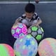 thumbnail image 2 of 9' Inflatable LED Ball Flashing Kick Ball Toy Sport Game Party Favor Bouncy Ball for Kids, 2 of 5