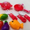 thumbnail image 2 of Pretend Play Toy Set: Interactive Cookware Playset Fake Food Playset Salon Toys, 2 of 6