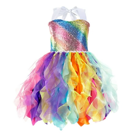 

TENSUNNYD Toddler Kids Girls Historical Tulle Dress Outfits