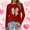 Red, variant on BLTIBY Valentine Shirts for Women Love Heart Sweater Fashion Casual Crewneck Long Sleeve Pullover Sweatshirts Blouse Valentines the Day Tops Black L