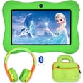 thumbnail image 1 of Paquete de tableta de aprendizaje para niños Contixo de 7 pulgadas: 2 GB de RAM, 32 GB, Bluetooth, Android, cámaras duales, controles parentales, auriculares Bluetooth para niños y bolsa para tableta Contixo  Contixo Kids, 1 of 5