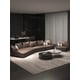 thumbnail image 4 of Italian Minimalist Curved Leather Sofa Light Luxury Special-Shaped Corner Living Room Art-Sofa Combination My Lux Decor Round, 4 of 15