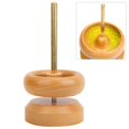 thumbnail image 3 of Bead Devices Beech Hand Made Embroidery Manual Rotating Bead Tool with 2Pcs Needles, 3 of 3