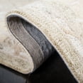 thumbnail image 5 of SAFAVIEH Micro-Loop Candis Floral Area Rug, Beige/Grey, 5' x 5' Square, 5 of 7