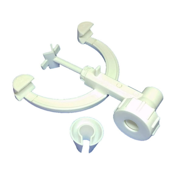 Single Burette Clamp, Fisher-Type, Polypropylene