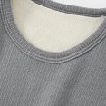 thumbnail image 5 of SuTry Kids Solid Color Print Fleece-Lined Vest Round Neck Warm Fall Winter Casual Thermal Underwear Sleeveless Tops for Children 2-15 Years(Gray,9 Years), 5 of 9