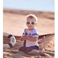thumbnail image 3 of Nacuwa Baby Sunglasses Star Pattern Flexible and Unbreakable TPE Frame Plastic Lens, White, 3 of 7