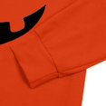 thumbnail image 5 of Chandails en Molleton Visage de Citrouille Halloween Femmes Mignon Pull Graphique Citrouille Décontracté Manches Longues Automne, 5 of 5