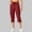 Red, variant on BUIGTTKLOP Women's Cargo Capris Pants with Pockets Lightweight Quick Dry Travel Hiking Summer Pants for Women Casual