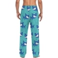 thumbnail image 2 of GZHJMY Shark Pajama Pants for Men, Lounge Pants Lightweight Men Pajama Bottoms with Drawstring Pockets, Christmas New Year Birthday Gifts, X-Large, 2 of 6