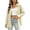 Light Yellow, variant on Womens Button Down Shirts Long Lightweight Sleeve Plaid Shirts Jackets Summer Loose Fit Casual Tops with Pockets (Blue1 M)