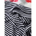 thumbnail image 6 of DYMADE Women Striped Print Splice Breastfeeding Top, 6 of 6